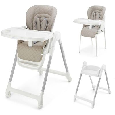 KINDERKRAFT Židlička jídelní 3v1 Tulo Beige KINDERKRAFT Židlička jídelní 3v1 Tulo Beige