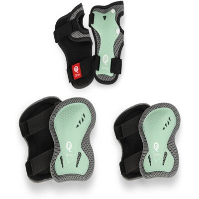 QPLAY Chrániče dětské Jade Green, vel. S, vek 3-5 let QPLAY Chrániče dětské Jade Green, vel. S, vek 3-5 let