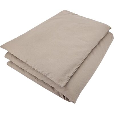 EKO Povlečení do dětské postýlky 2dílné bavlněné Dark Beige 40x60cm, 90x120cm EKO Povlečení do dětské postýlky 2dílné bavlněné Dark Beige 40x60cm, 90x120cm