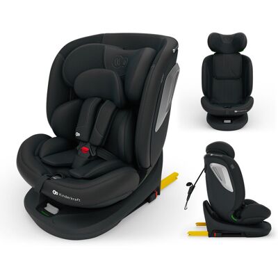 KINDERKRAFT Autosedačka i-Grow 2 Plus (40-150 cm) Black KINDERKRAFT Autosedačka i-Grow 2 Plus (40-150 cm) Black