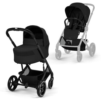 CYBEX Kočárek kombinovaný Balios S Lux & Balios Cot Moon Black Gold CYBEX Kočárek kombinovaný Balios S Lux & Balios Cot Moon Black Gold