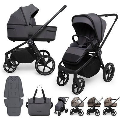 MUUVO Kočárek kombinovaný Five 2v1 Iron Graphite MUUVO Kočárek kombinovaný Five 2v1 Iron Graphite