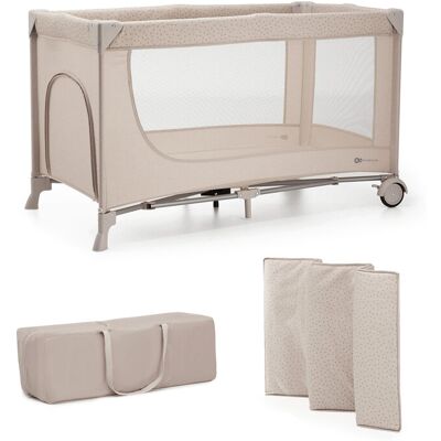 KINDERKRAFT Postýlka cestovní Joy 2 Beige KINDERKRAFT Postýlka cestovní Joy 2 Beige