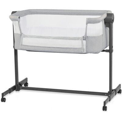 KINDERKRAFT Postýlka dětská polohovatelná Nestee Up2 Light Grey KINDERKRAFT Postýlka dětská polohovatelná Nestee Up2 Light Grey
