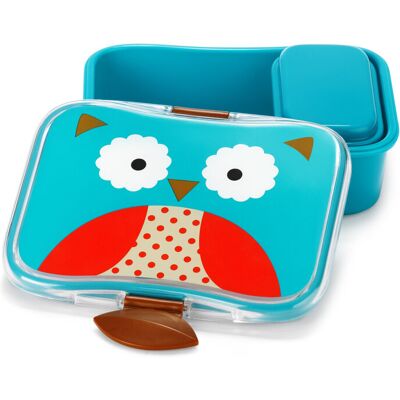 SKIP HOP Zoo Krabička na svačinu 700 ml Sovička 3r+ SKIP HOP Zoo Krabička na svačinu 700 ml Sovička 3r+
