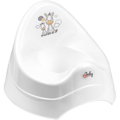 MALTEX Nočník s hudbou Zebra White MALTEX Nočník s hudbou Zebra White