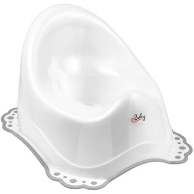 MALTEX Nočník protiskluzový s hudbou Classic White MALTEX Nočník protiskluzový s hudbou Classic White