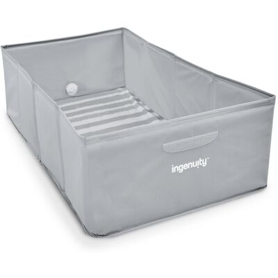 INGENUITY Vanička na cesty skládací Tuckaway šedá 12m+ INGENUITY Vanička na cesty skládací Tuckaway šedá 12m+