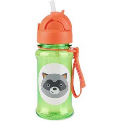 SKIP HOP Zoo tritan Láhev s brčkem 355ml Medvídek mýval 12m+ SKIP HOP Zoo tritan Láhev s brčkem 355ml Medvídek mýval 12m+