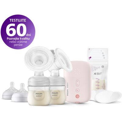 Philips AVENT Odsávačka mateřského mléka elektrická DUO SCF397/31 Philips AVENT Odsávačka mateřského mléka elektrická DUO SCF397/31