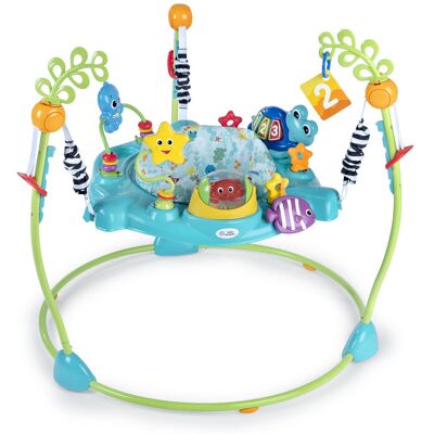 BABY EINSTEIN Skákadlo/Aktivní centrum 2v1 Curiosity Cove™ 6m+ do 11kg BABY EINSTEIN Skákadlo/Aktivní centrum 2v1 Curiosity Cove™ 6m+ do 11kg