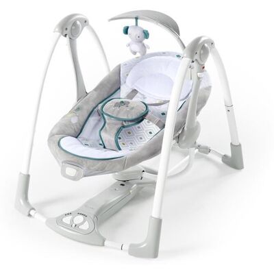 INGENUITY Houpačka konvertibilní vibrující s melodií Nash 2v1, 0m+ do 9 kg INGENUITY Houpačka konvertibilní vibrující s melodií Nash 2v1, 0m+ do 9 kg