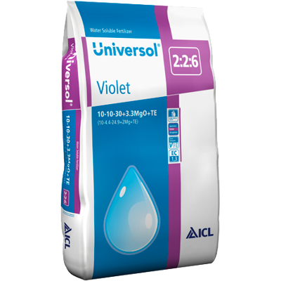 ICL Universol 10-10-30+3,3MgO+TE Fialový 25 kg ICL Universol 10-10-30+3,3MgO+TE Fialový 25 kg