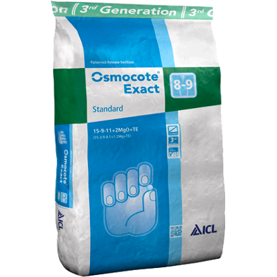 ICL Osmocote Exact 8-9M 25kg 15-9-11+2MgO+TE ICL Osmocote Exact 8-9M 25kg 15-9-11+2MgO+TE