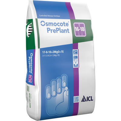 ICL Osmocote Pre Plant 16-18M 25 kg 17-8-10+2MgO+TE ICL Osmocote Pre Plant 16-18M 25 kg 17-8-10+2MgO+TE