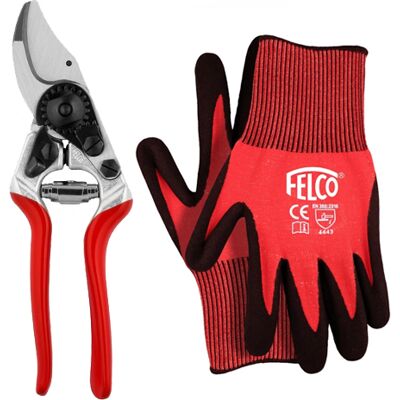 Felco 14 Malé zahradnické nůžky s rukavicemi - Nůžky Felco 14 Malé zahradnické nůžky s rukavicemi - Nůžky