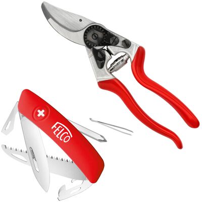 Nůžky FELCO 8 + švýcarský nůž FELCO 503 dárkový set Nůžky FELCO 8 + švýcarský nůž FELCO 503 dárkový set