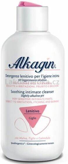 Alkagin intimní zjemňující mycí emulze 250ml