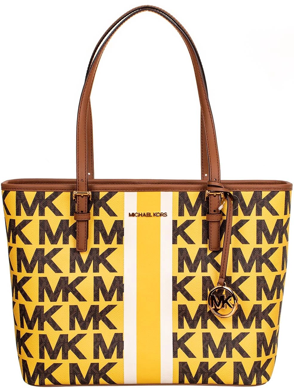 Michael Kors dámská kabelka Carryall žlutá