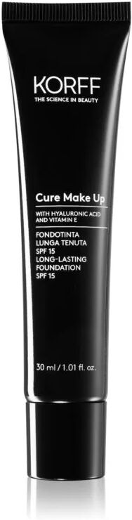 Korff Cure Ma keup dlouhotrvající make-up SPF 15 odstín 04 lístkový ořech 30 ml