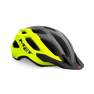 MET Cyklistická helma MET Crossover reflex žlutá/šedá M (58 - 59 cm)