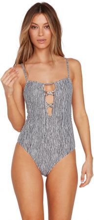 Volcom PLAVKY VOLCOM Stripe Away 1Pc WMS - bílá - M