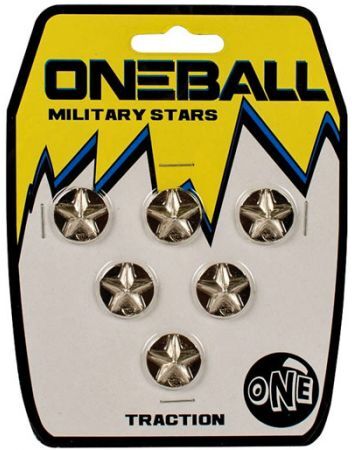 ONE BALL JAY MILITARY STARS METAL 3/4x6p - šedá - univerzální