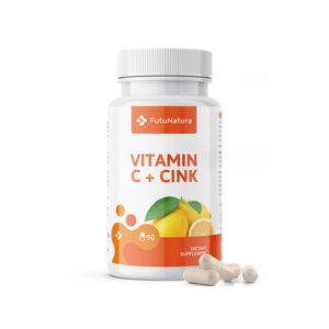 FutuNatura Vitamín C + Zinek, 90 kapslí