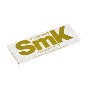 Smoking Paper SMK Papírky White & Gold, 50ks
