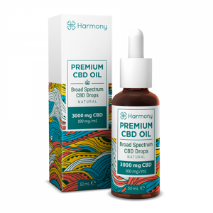 Harmony CBD olej, 3000 mg, 30 ml