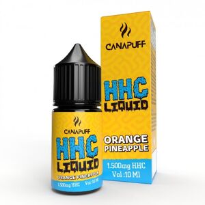 CanaPuff HHC Liquid Orange Pineapple, 1500 mg, 10ml