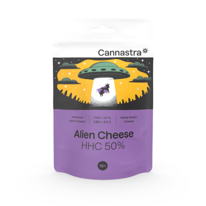 Cannastra HHC květ Allien Cheese 50%, 10 gramů