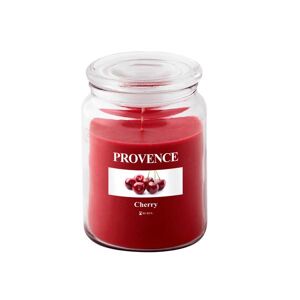 Provence Vonná svíčka ve skle PROVENCE 95 hodin třešeň