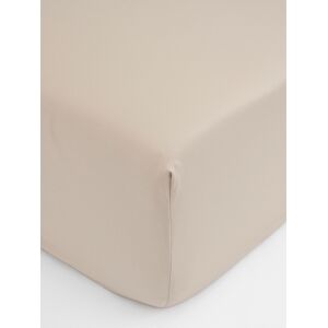 MKLuzkoviny.cz Saténové prostěradlo Diana 200 × 200 cm - přírodní MKLuzkoviny.cz Saténové prostěradlo Diana 200 × 200 cm - přírodní