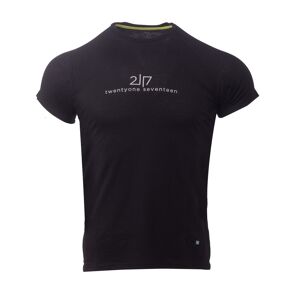 2117 Pánské merino tričko s krátkým rukávem 2117 luttra černá xl