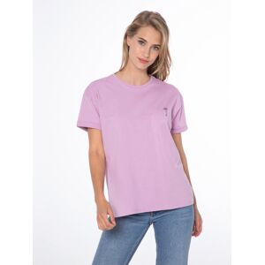Dámské bavlněné tričko protest elsao fialová 40