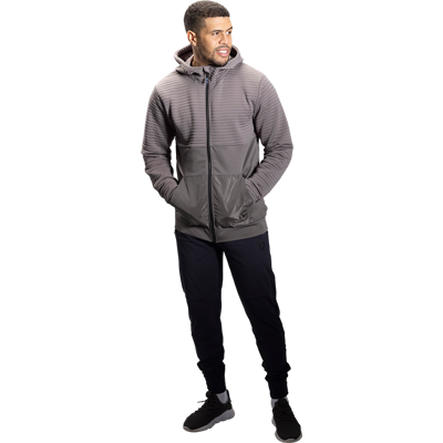 Bauer Mikina FLC 3D FZ Hoodie Sr Bauer Mikina FLC 3D FZ Hoodie Sr