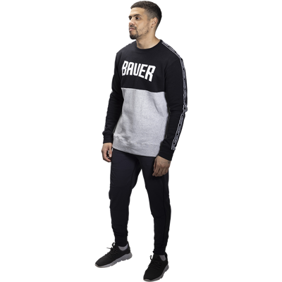Bauer Mikina Overbranded Crew Sr Bauer Mikina Overbranded Crew Sr