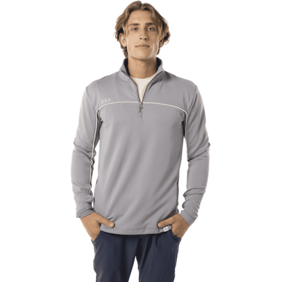 Bauer Mikina FLC 1/2 Zip Sr Gry Bauer Mikina FLC 1/2 Zip Sr Gry