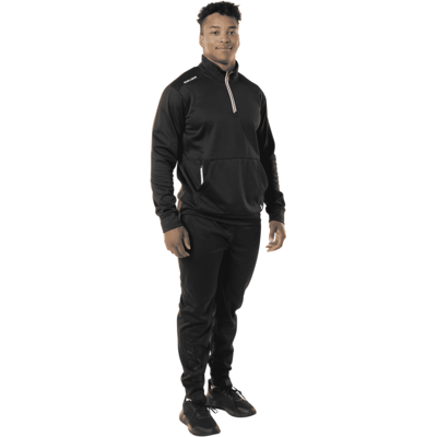 Bauer Mikina Team Fleece FZ Sr Blk Bauer Mikina Team Fleece FZ Sr Blk