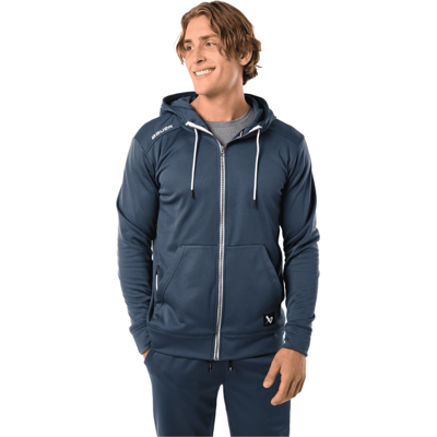 Bauer Mikina Team Fleece Zip Sr Nav Bauer Mikina Team Fleece Zip Sr Nav