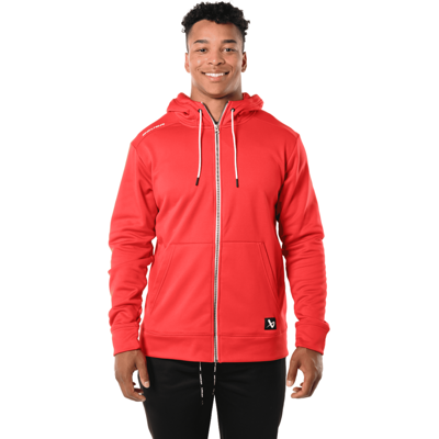 Bauer Mikina Team Fleece Zip Sr Red Bauer Mikina Team Fleece Zip Sr Red