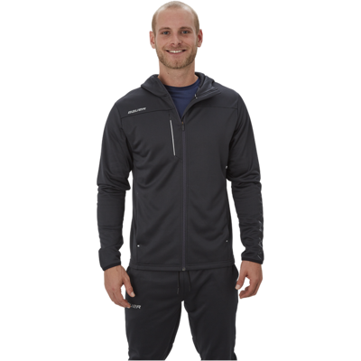 Bauer Mikina Vapor Fleece Zip Sr Blk Bauer Mikina Vapor Fleece Zip Sr Blk