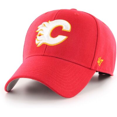 Čepice Relaxed Fit Červená Calgary Flames - NHL Vintage 47 Brand Čepice Relaxed Fit Červená Calgary Flames - NHL Vintage 47 Brand