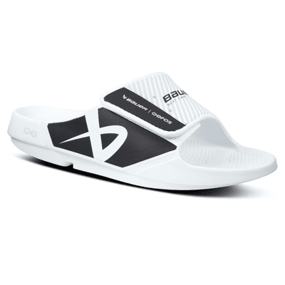 Bauer Pantofle OOFOS SPORT FLEX bílé Bauer Pantofle OOFOS SPORT FLEX bílé
