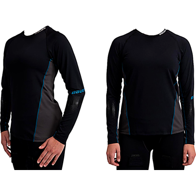Bauer Dámské ribano LS BL Top Bauer Dámské ribano LS BL Top