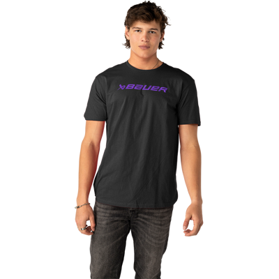Bauer Triko Everyday Tee Sr Blk Bauer Triko Everyday Tee Sr Blk