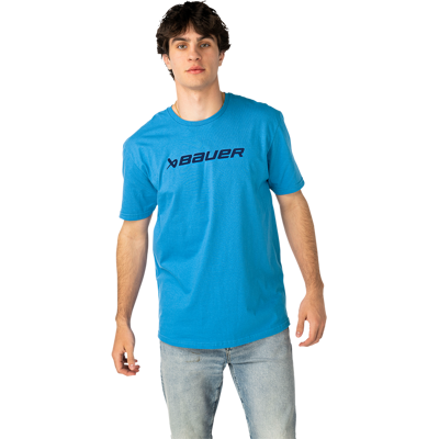 Bauer Triko Everyday Tee Sr Turq Bauer Triko Everyday Tee Sr Turq