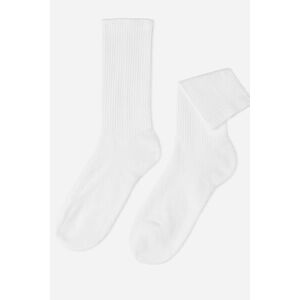 Calzedonia Unisexové sportovní ponožky Člověk Bílá Velikost 36-38