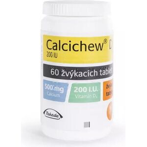 Calcichew D3 500mg/200IU žvýkací tablety 60 kusů